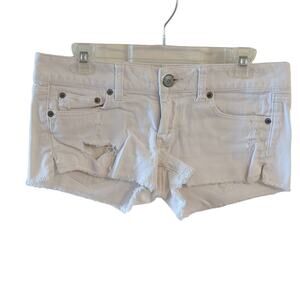 EUC American Eagle White Shorts, 4